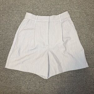 Abercrombie & Fitch Sloane Tailored Shorts Size XS Gray Pleated Euro Trip Travel